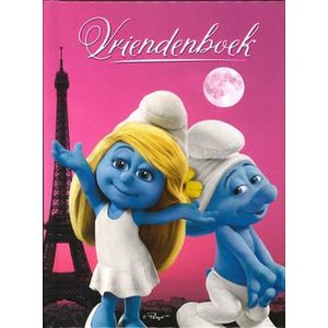 Smurfin Vriendenboek, Vriendenboekje - Smurfen - Meisjes Girls - Eiffeltoren