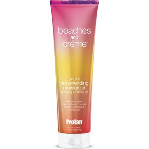 Pro Tan Beaches and Creme - Tan extending Moisturizer - aftersun - zonnebank -280ml