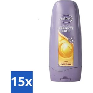 Andrélon - Perfecte Krul - Conditioner - Voor Gedefinieerde Krullen - 300 ml - Bulkverpakking - 15 stuks