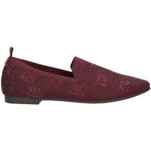 La Strada Loafer knitted bordeaux dames - maat 36