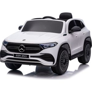 Mercedes EQA - Elektrische kinderauto - 12V Accu Auto - Voor Jongens en Meisjes - Afstandsbediening - Wit