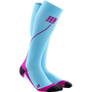 cep Run Socks Hardloopsokken roze/turquoise Schoenmaat II / 25-31 cm