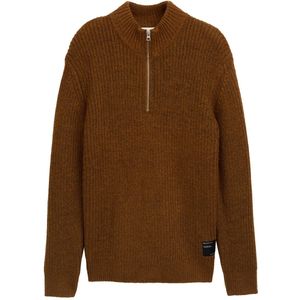 Tom Tailor Denim - Troyer - Gebreide Trui - Zwart