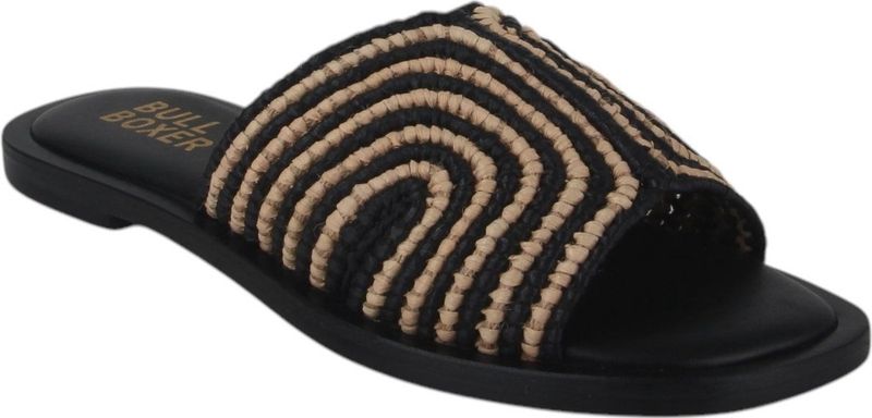 Bullboxer - 6rs0030703-2183 Slippers - Zwart - Textiel - Rubber