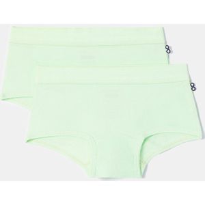 Woody 2 boxers meisjes - groen - 252-10-SHD-Z/760 - maat 176