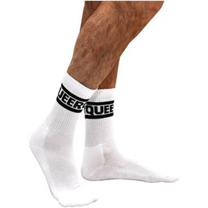 Mister b crew socks queer white 38-41