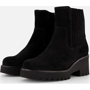 Gabor Chelsea boots zwart Suede - Dames - Maat 42