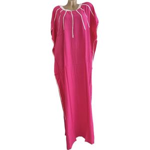 Kaftan - Maxi Jurk One size 38-44 roze