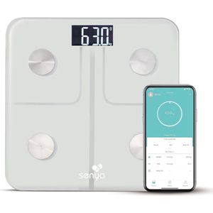 Slimme Personenweegschaal met 13 Meetfuncties en Bluetooth Connectiviteit