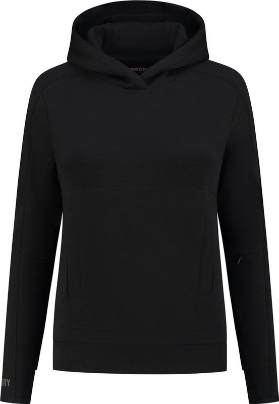 Superdry Code Tech Relaxed Hoodie Zwart 2XS Vrouw