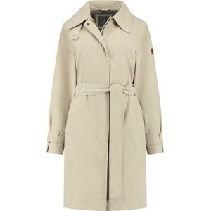 MGO Pippa Dames Trenchcoat - Lange jas vrouwen - Wind- en Waterdicht - Maat M