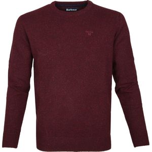 Barbour - Tisbury - Trui - Bordeaux - Wol - Modern-Fit
