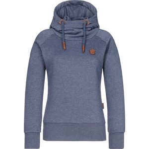 Naketano Damen Hoodie Mandy Spezial 2301-0201 Indigo Blue Melange-XL