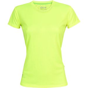 Damessportshirt 'Evolution Tech Tee' met korte mouwen Neon Yellow - XS