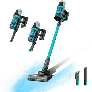 Cecotec Rockstar Draadloze Steelstofzuiger - Inclusief Meerdere Opzetstukken - Zonder Zak op Accu - Voor alle Vloertypes
