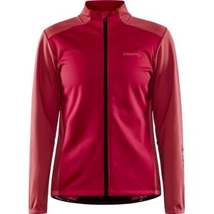 Craft Fietsjack Winter Dames Roze Rood - CORE BIKE SUBZ JACKET W ROSE MACHINE-S