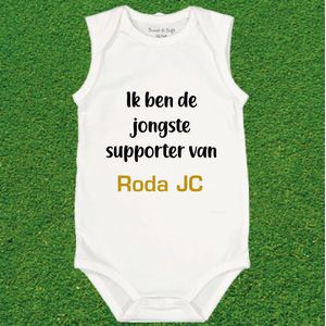 Rompertje jongste supporter van Roda JC