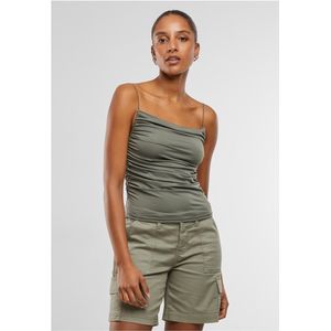 Urban Classics - Waterfall - T-shirt - Olive - Spaghetti Bandjes