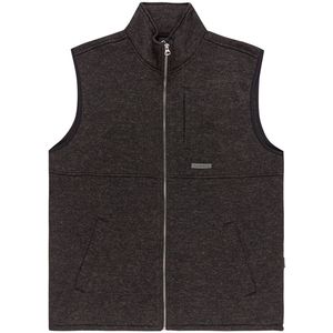 Quiksilver Keller Vest Fleece Trui, zwart, L