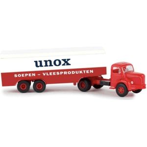 Berliet TLR 8, Unox 1950 - Brekina miniatuur vrachtwagen 1:87
