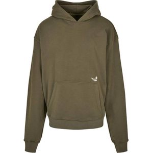 Mister Tee - K-Dot Heavy Oversize Hoodie/trui - XS - Olijfgroen