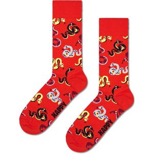 Happy Socks 1paar sokken - Heren & Dames - Maat 36-40 - Chinees Nieuwjaar, Slangenjaar
