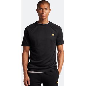 Lyle & Scott Sportshirt - Heren - Core Raglan shirt 2023 - - - Jet Black - S