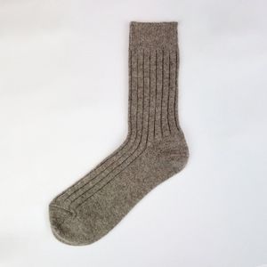 Duurzame 100% biologische wollen sokken voor heren en dames 36/37 Donkergrijs