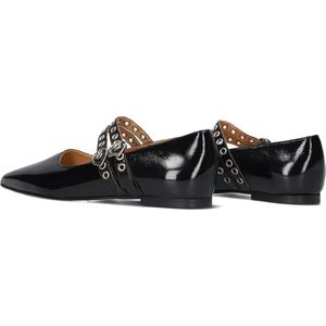 Toral - Coeur - Ballerina's - Zwart - Vegan - Stevige Zool
