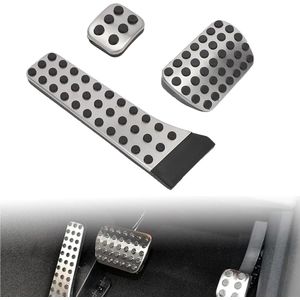 Pedalenset voor automatische transmissie Mercedes Benz C E S GLK SLK CLS SL klasse auto's met antislip design.