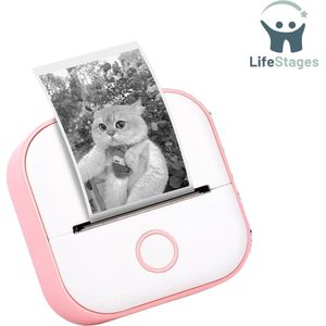 LifeStages Fotoprinter voor Smartphone -Fotoprinter - Fotoprinter Mobiel - Fotoprinter All in One - Duurzaam - Stijlvol