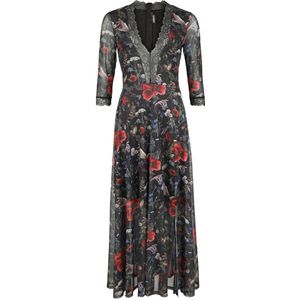 Jawbreaker Night Meadow Maxi Dames Lange jurk - meerkleurig - XXL