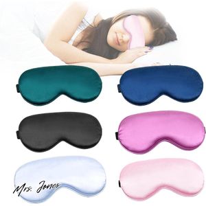 Mrs. Jones Premium Collection - Slaapmaskers - Zijde - Verduisterend - Verstelbare riem - Oogbedekking - Nacht