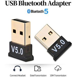 USB Bluetooth 5.0 Adapter Dongle - Zender Ontvanger Voor Computer PC Laptop