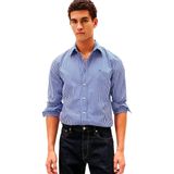 Tommy Hilfiger Mw0mw41713 Overhemd Met Lange Mouwen Blauw S Man