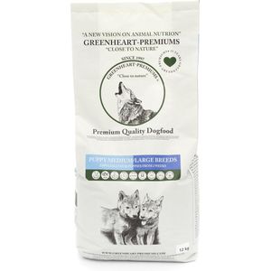 Greenheart hondenvoer Puppy Medium/Large 12 kg - Hond