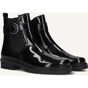 Gabor 653.1 Enkellaarsjes - Enkelboots met rits - Dames - Zwart - Maat 35