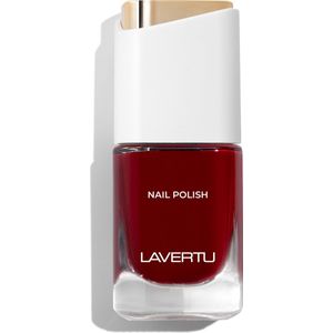 LAVERTU Nagellak Unique – 19 Altissimo Red - Langhoudende Vegan Nagellak met Glanzende Finish – Sneldrogend & Verzorgend – 10 ml