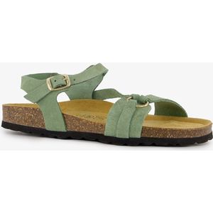 Hush Puppies leren dames sandalen groen - Maat 37 - Echt leer