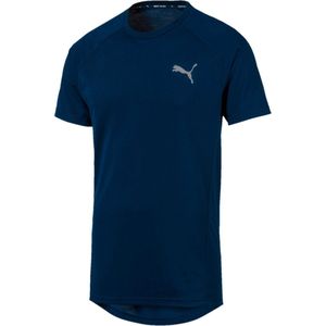 PUMA Evostripe Tee Heren Sportshirt - Gibraltar Sea - Maat