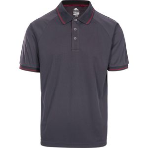 Trespass Mens Bonningotn Polo Top (Dark Grey)