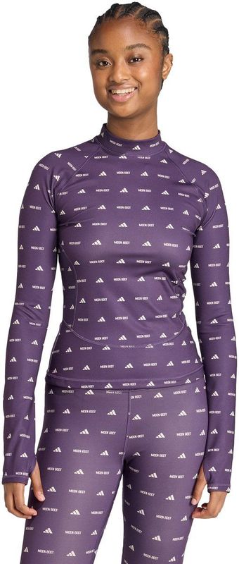 ADIDAS SPORTSWEAR Functioneel shirt 'Adidas x Moon Boot'  braam / wit