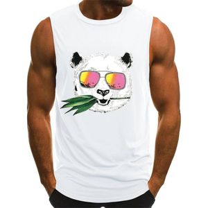 Heren tanktops sport zomer mouwloos T-shirt ademend katoen voor bodybuilding en fitness