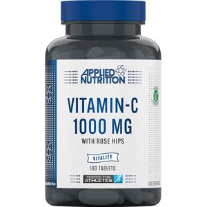 Vitaminen - Vitamin C + Rosehips 100 Tablets Vegan - Applied Nutrition -