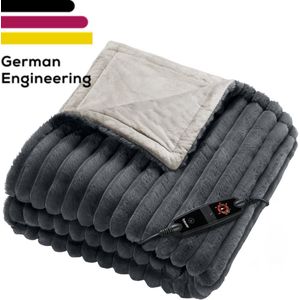 Beurer - HD 82 Stockholm - Elektrische Deken - Grijs - 1 Persoon - 180x130 cm - BSS