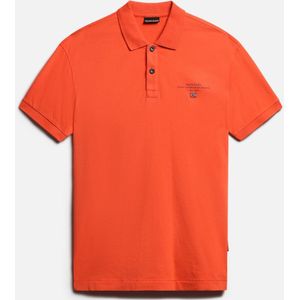 NAPAPIJRI Polo Elbas NP0A4GDL - Red tomato