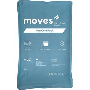 Moves Hot Cold Pack - Warm-koud kompres - Ice pack - Natuurlijke klei - Maat: Medium (20 x 30 cm)