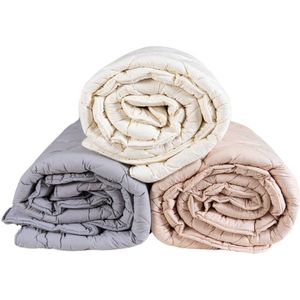 Dekbed - Grijs - 100% Wollen - 100 x 135 cm - Merino Wol