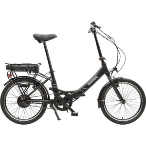 Villette les Vacances, vouwbare e-bike, 6 sp, 20 inch, zwart