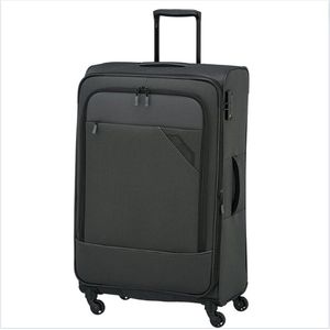 Reiskoffer 100 Liter - Koffer 100 Liter Comfort Wielen voor Makkelijke Reis - Reistas Met Wielen & Veilige TSA Slot - Zwart